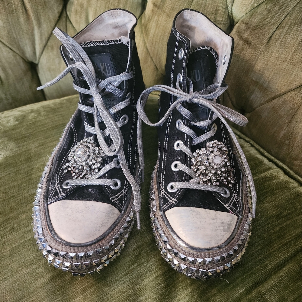 Nan-ku high top sneakers